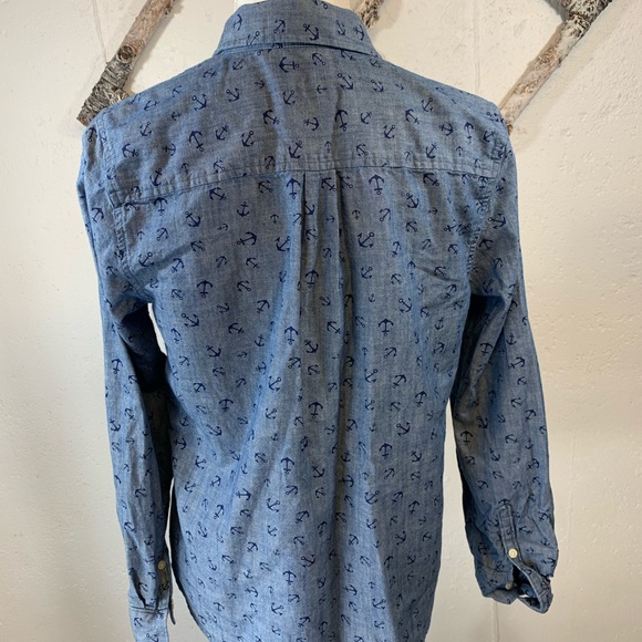 J Crew Anchor shirt - Picture 6 of 6